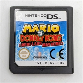 Mario VS Donkey Kong Mini-Land Mayhem - Cartridge - Nintendo DS (A Grade) (Genbrug)